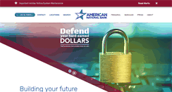 Desktop Screenshot of anbank.com